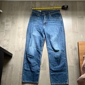 Levi’s straight leg denim